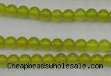 CKA202 15.5 inches 6mm round Korean jade gemstone beads