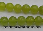 CKA204 15.5 inches 10mm round Korean jade gemstone beads