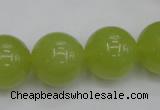 CKA208 15.5 inches 18mm round Korean jade gemstone beads