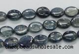 CKC204 15.5 inches 8*10mm oval natural kyanite beads wholesale