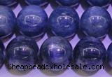 CKC406 15.5 inches 10mm round A grade natural blue kyanite beads