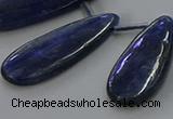 CKC542 Top drilled 15*25mm flat teardrop natural kyanite beads