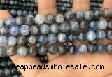 CKC752 15.5 inches 8mm round blue kyanite beads wholesale