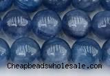 CKC790 15 inches 6mm round blue kyanite beads wholesale