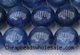 CKC806 15 inches 8mm round blue kyanite beads