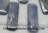 CKC87 Top drilled 11*35mm rectangle natural kyanite gemstone beads