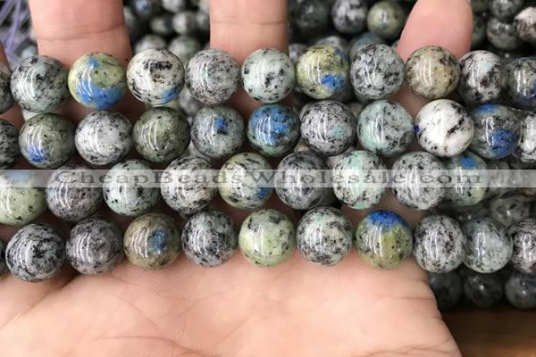 CKJ409 15.5 inches 10mm round k2 jasper beads wholesale