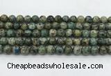 CKJ464 15.5 inches 8mm round natural k2 jasper beads wholesale