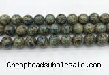 CKJ478 15.5 inches 14mm round natural k2 jasper beads wholesale