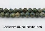 CKJ479 15.5 inches 16mm round natural k2 jasper beads wholesale