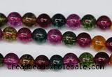 CKQ31 15.5 inches 6mm round dyed crackle quartz beads wholesale