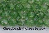 CKQ337 15.5 inches 8mm round dyed crackle quartz beads wholesale