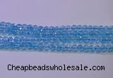 CKQ360 15.5 inches 4mm round dyed crackle quartz beads wholesale