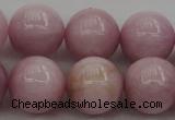 CKU255 15.5 inches 12mm round pink kunzite beads wholesale