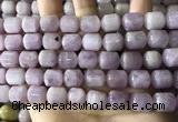 CKU333 15.5 inches 10*12mm tube kunzite gemstone beads