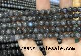 CLB1010 15.5 inches 6mm round labradorite beads wholesale