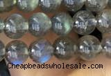 CLB1015 15.5 inches 5mm round labradorite gemstone beads