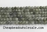 CLB1076 15.5 inches 8mm faceted round labradorite beads