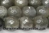 CLB1126 15 inches 8mm faceted round AB-color labradorite beads