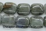 CLB116 15.5 inches 16*16mm square labradorite gemstone beads wholesale