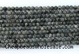 CLB1200 15.5 inches 4mm round black labradorite gemstone beads