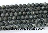 CLB1202 15.5 inches 8mm round black labradorite gemstone beads