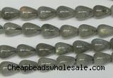 CLB152 15.5 inches 7*9mm teardrop labradorite gemstone beads