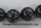 CLB357 15.5 inches 18mm round black labradorite beads wholesale