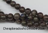 CLB431 15.5 inches 6mm round grey labradorite beads wholesale