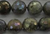 CLB616 15.5 inches 16mm faceted round AB-color labradorite beads