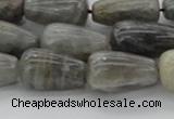 CLB725 15.5 inches 10*30mm teardrop labradorite gemstone beads