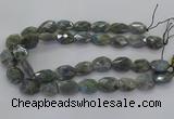 CLB769 15.5 inches 13*18mm - 18*25mm faceted freeform labradorite beads