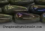 CLB781 15.5 inches 10*30mm teardrop AB-color labradorite beads