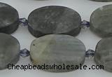 CLB978 15.5 inches 15*22mm oval labradorite gemstone beads