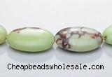 CLE09 oval 13*18mm  lemon turquoise gemstone beads Wholesale