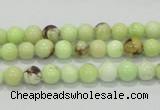 CLE31 15.5 inches 6mm round lemon turquoise beads wholesale