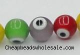 CLG506 16 inches 10mm round lampwork glass beads wholesale