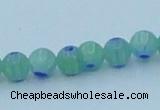 CLG624 10PCS 16 inches 6mm round lampwork glass beads wholesale