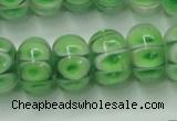 CLG774 14 inches 8*12mm rondelle lampwork glass beads wholesale