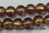 CLG835 15.5 inches 8mm round lampwork glass beads wholesale