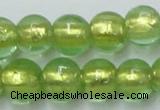 CLG837 15.5 inches 8mm round lampwork glass beads wholesale