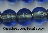 CLG846 15.5 inches 14mm round lampwork glass beads wholesale