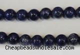 CLJ222 15.5 inches 8mm round dyed sesame jasper beads wholesale