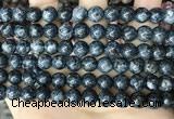 CLJ523 15.5 inches 4mm,6mm,8mm,10mm & 12mm round sesame jasper beads