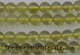 CLQ152 15.5 inches 8mm round natural lemon quartz beads wholesale