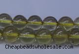 CLQ351 15 inches 6mm round natural lemon quartz beads wholesale