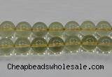 CLQ50 15.5 inches 6mm round natural lemon quartz beads wholesale