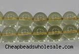 CLQ52 15.5 inches 10mm round natural lemon quartz beads wholesale