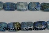 CLR220 15.5 inches 10*14mm rectangle larimar gemstone beads