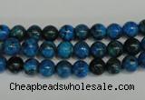 CLR301 15.5 inches 6mm round dyed larimar gemstone beads